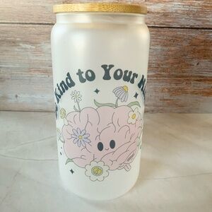 12 oz frosted tumbler